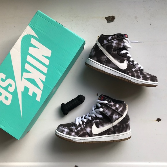 Nike Shoes - Nike Dunk High Premium SB Tie-Dye